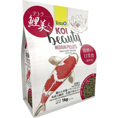 Tetra Teichfutter Koi Beauty Medium 4 l Teichfutter