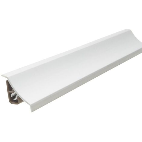 Primo Wandanschlussleiste 260 cm, 23 x 25 mm, weiß Leisten