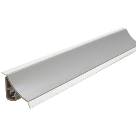 Primo Wandanschlussleiste 260 cm, 23 x 25 mm, Alu Leisten