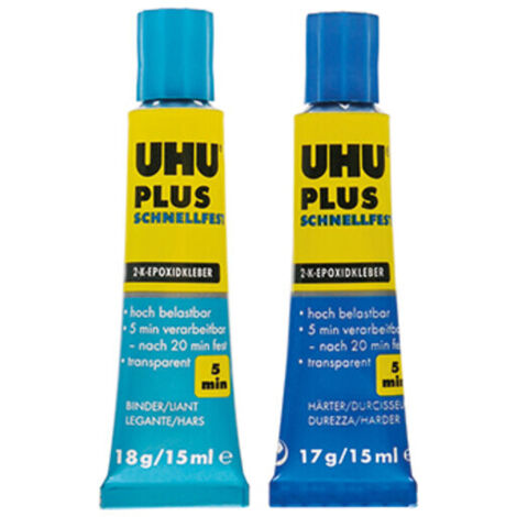 UHU plus schnellfest 35 g Zweikomponentenkleber (1/5)