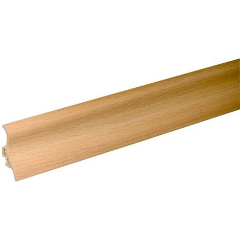 FN Neuhofer Fußleiste 250 cm 48 x 21 mm Buche Landhaus Leisten (1/3)