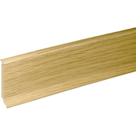 FN Neuhofer Kernsockelleiste 250 cm 60 x 14 mm Eiche Leisten