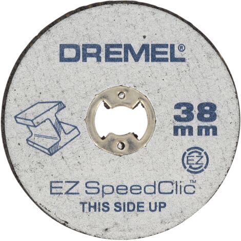 Dremel SC456B SpeedClic Metall-Trennscheiben, Zubehörsatz mit 12 Trennscheiben zum Trennen von Metallrohren, gehärtetem Stahl, Kupfer, Trockenbauplatten u.v.m