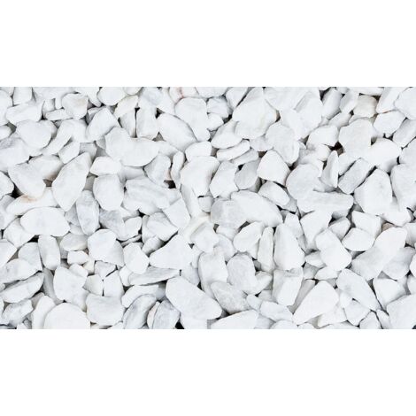 Splitt Bianco Carrara 3 - 5 mm weiß 25 kg Kies & Splitt