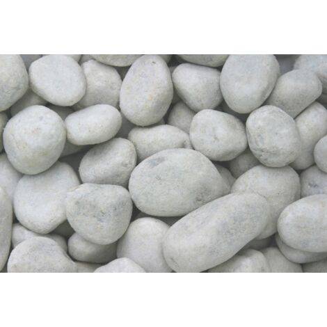 Kies Bianco Carrara 60 - 100 mm weiß 25 kg Kies & Splitt