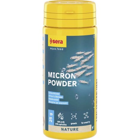 Sera Fischfutter zur Aufzucht Micron Powder 50 ml Fischfutter
