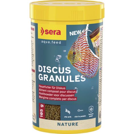 Sera Fischfutter Discus Granules 250 ml Fischfutter