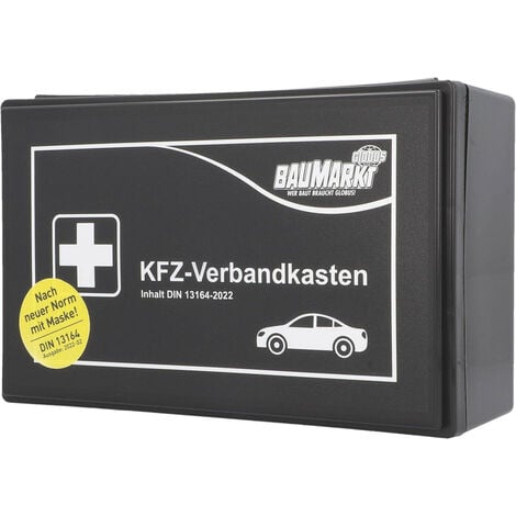 Globus Baumarkt KFZ Verbandskasten Verbandstasche Auto Fahrzeug DIN 13164