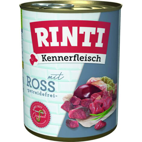 Rinti Kennerfleisch mit Ross 800 g Hundefutter Nassfutter