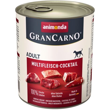 Animonda GranCarno Adult Multi-Fleischcocktail 800 g Hundefutter Nassfutter