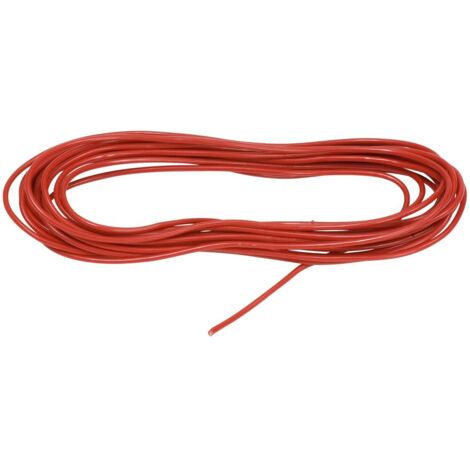 AK-Parts Fahrzeugleitung 1,5mm² FLRy - 100 Meter Spule Rot Für Auto & Boot