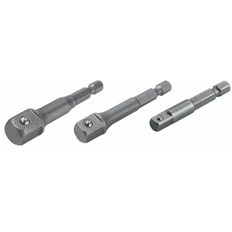 Wolfcraft Stecknuss Adapter Set Teilig Sechskant Ersatzakkus Aufs Tze