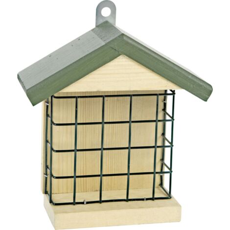 CJ Wildlife Wand Energieblock-Halter Ohio natur/grün LxBxH 16,7x7x17,5 cm Vogelhäuser (1/4)