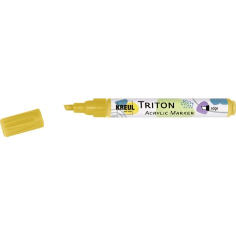 Kreul 17790 Triton Acrylic Marker Set medio, 6 pastelli acrilici, a