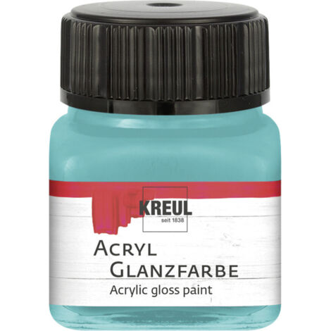 Kreul Acryl Glanzfarbe türkis 20 ml Verzierfarbe