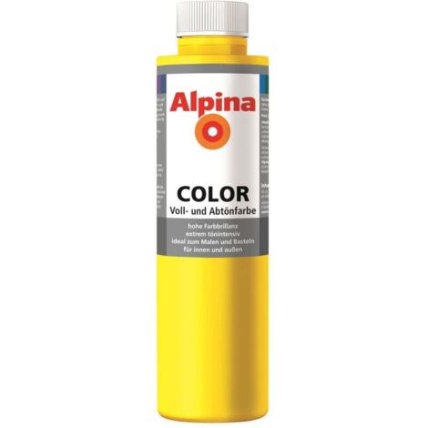 Alpina Sunny Yellow 750 ml sunny yellow seidenmatt Abtönfarbe