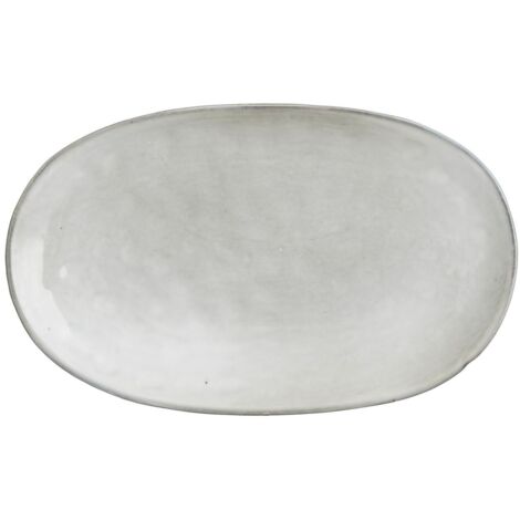 Mica Platte Tabo grau, 35,5 x 21,5 x 4,5 cm Deko-Accessoires