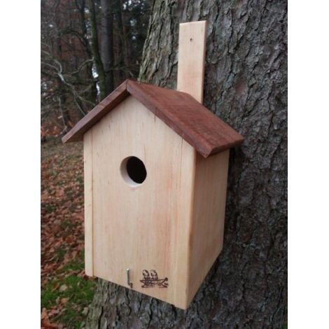 Vogelhaus Wellensittich Nistkasten Zum Aufhängen Wellensittich Nistkasten - 24,0 X 14,5 X 14,5 Cm - Brutkasten Nest Nobby Vogelhaus Naturholz