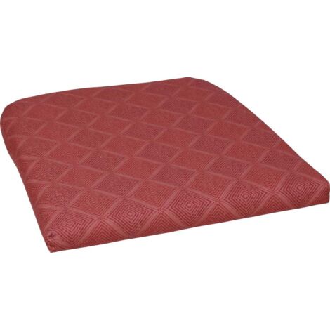 GO-DE Sitzkissen Malta 47 x 47 cm rot Auflagen & Hussen