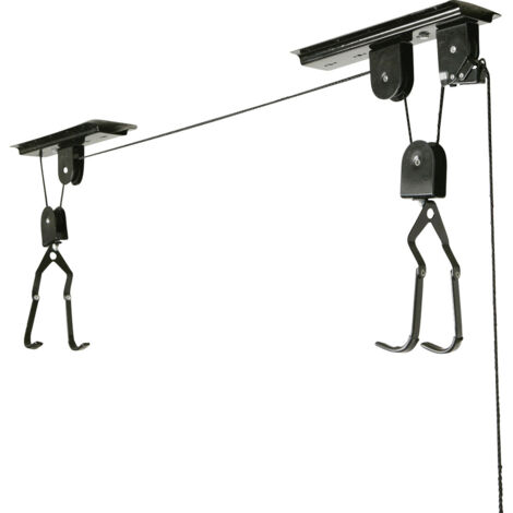 Fischer Fahrrad-Deckenlift PLUS bis 30kg Tragkraft Fahrradständer (1/3)