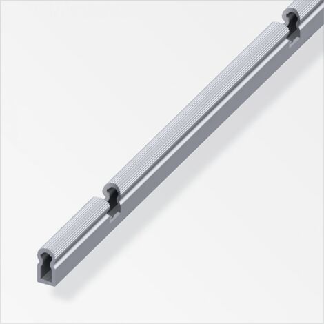 alfer Alu-Träger-Profil Renovation 1 m, 13 x 8 mm Alu roh blank Übergangsprofile