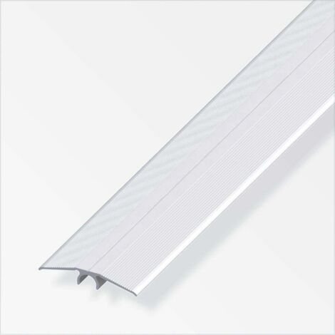 alfer Übergangsprofil 1 m, 46 mm Aluminium eloxiert silber Übergangsprofile
