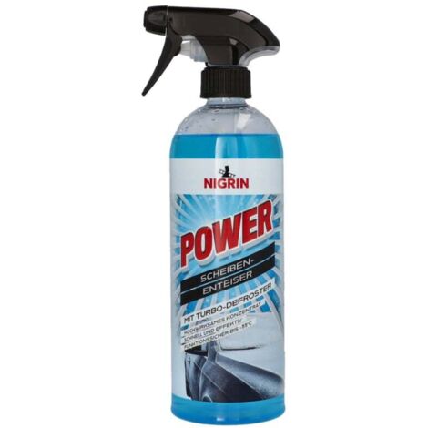 Nigrin Scheibenenteiser Power mit Turbo-Defroster 750ml Auto winterfest machen