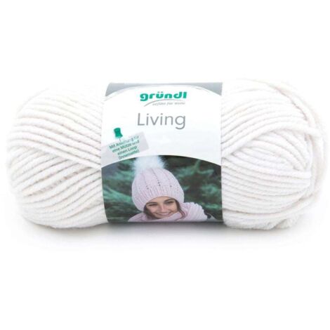 Gründl Living garen brei- en haakgaren 80% polyacryl 20
