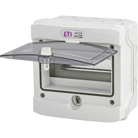 Eti-polam ECH-4G Wetterfester Transparenter Verteiler 4 Module