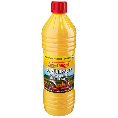 Favorit Öko-Zündpaste 1L Flasche Anzünder & Holzkohle