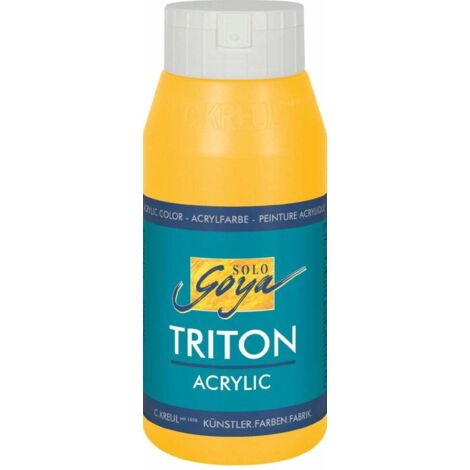 Kreul Solo Goya Triton Acrylic maisgelb 750 ml Textilfarbe