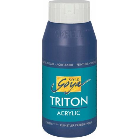 Kreul Solo Goya Triton Acrylic dunkelblau 750 ml Textilfarbe
