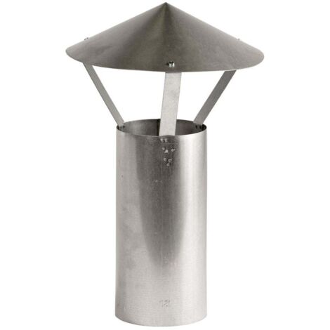 FireFix Regenhut Ø 120 mm 42 cm verzinkt Kaminzubehör Regenhaube Regendach