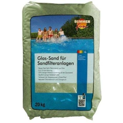 Summer Fun Glassand für Sandfilteranlagen 20 kg Sandfilteranlagen