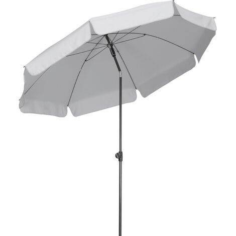 Schneider Sonnenschirm Aquila silbergrau Ø 200 cm Sonnenschirm (1/3)