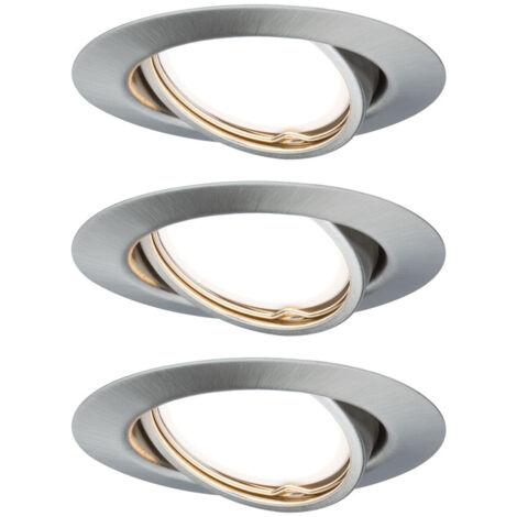 Paulmann LED Einbauleuchte Base 3x5W warmweiß Eisen Deckenlampen & Kronleuchter (1/3)