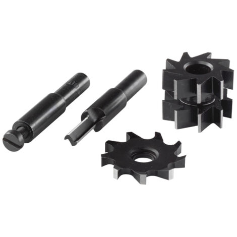 Wolfcraft Universal-Fräser-Set WS 3254000 Ø 6/30/35 mm 4-teilig Rundschaft Fräser