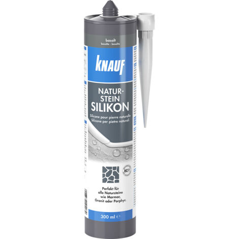 Knauf Naturstein Silikon basalt 300 ml Silikon & Acryl