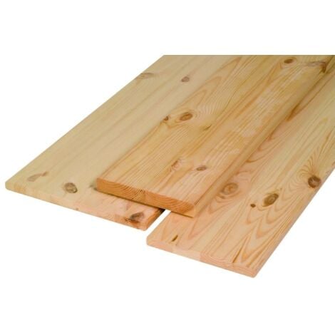 Massivholzplatte Nadelholz geschliffen Kanten gefast 800x200x18mm Holz