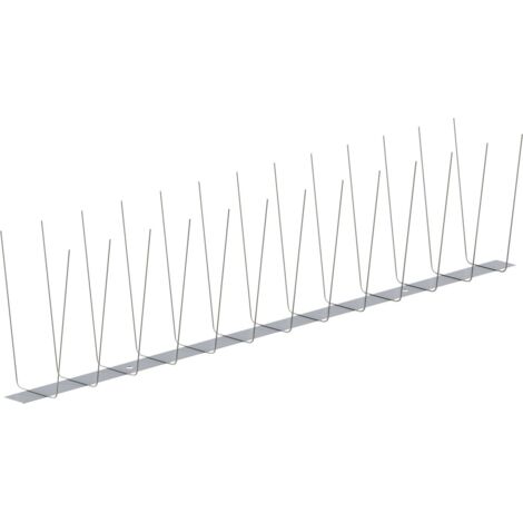 Sarei Taubenabwehr Typ 3 Spikes 50 x 11 cm stahl Dachabschlüsse