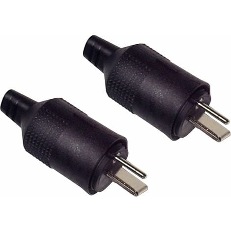 Schwaiger Lautsprecherstecker Set LSS8022 533 2 Stück schwarz,  Lautsprecherkupplung Kabel & Stecker