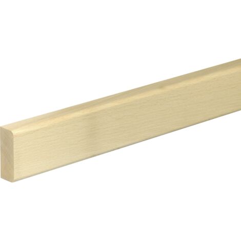 FN Neuhofer Bankleiste R6 95 cm 50 x 20 mm Buche Leisten