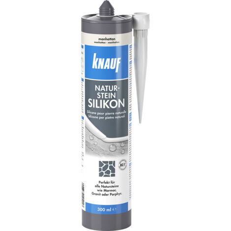 Knauf Naturstein Silikon manhattan 300 ml Silikon & Acryl