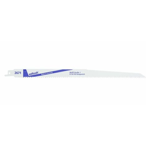 Wolfcraft Säbelsägeblatt 280 mm Bi-Metall Sägeblatt (1/4)