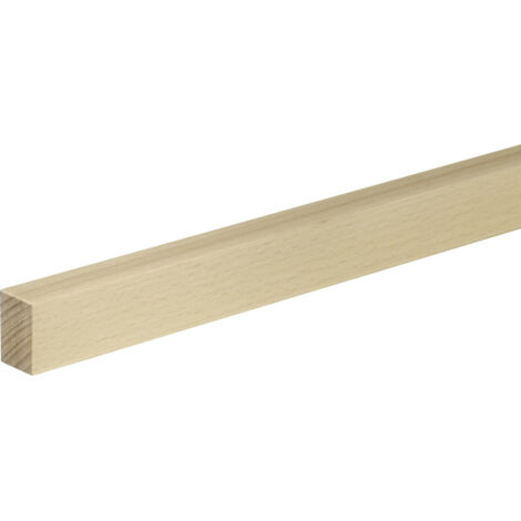FN Neuhofer Flachleiste 95 cm 29 x 20 mm Buche Leisten (1/3)