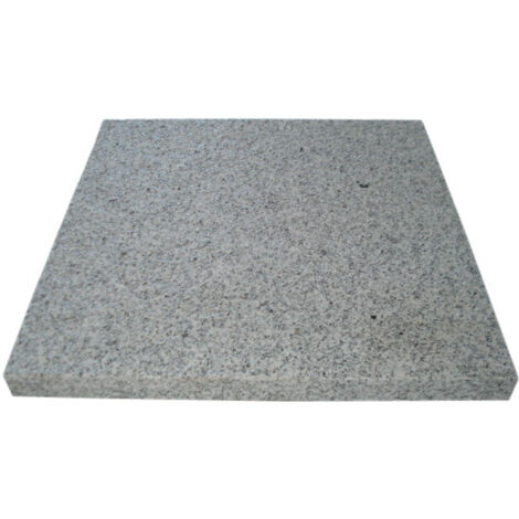 Silex Terrassenplatte Granit 40 x 40 x 3 cm grau Granit