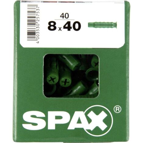 Spax Spreizdübel 8.0 x 40 mm - 40 Stück Spreizdübel