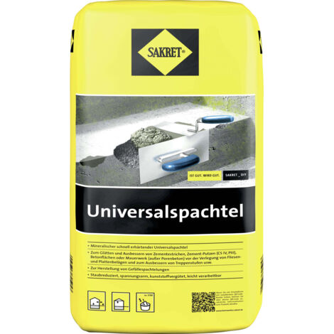Sakret Universalspachtel 20 kg Spachtelmassen