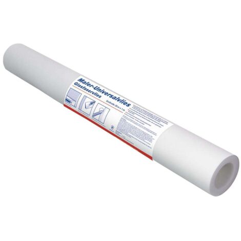 Decotric Maler-Universalvlies Glasfaservlies, Großrolle 25 m Armierungsgewebe