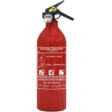 Unitec Feuerlöscher, Pulverlöschmittel